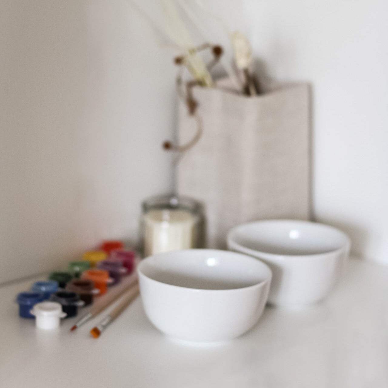 DIY-Kreativset: 2er-Set Snackschüsseln