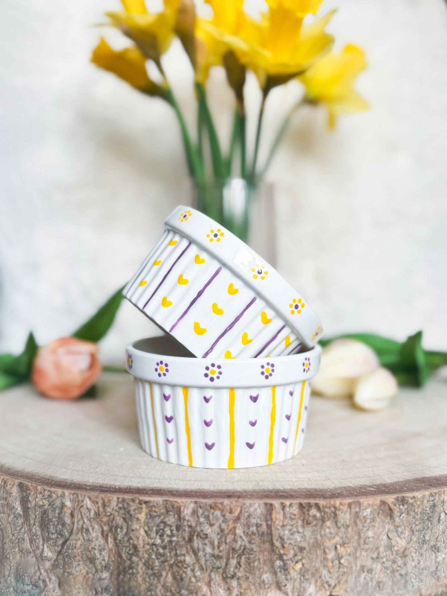 DIY-Kreativset: 2er-Set Souffleeförmchen